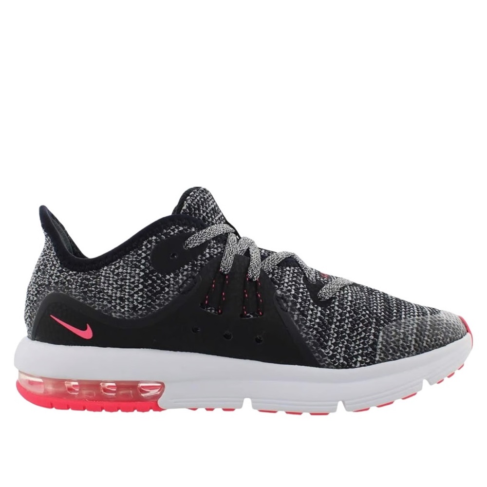 Nike Black and Pink Athletic Shoes